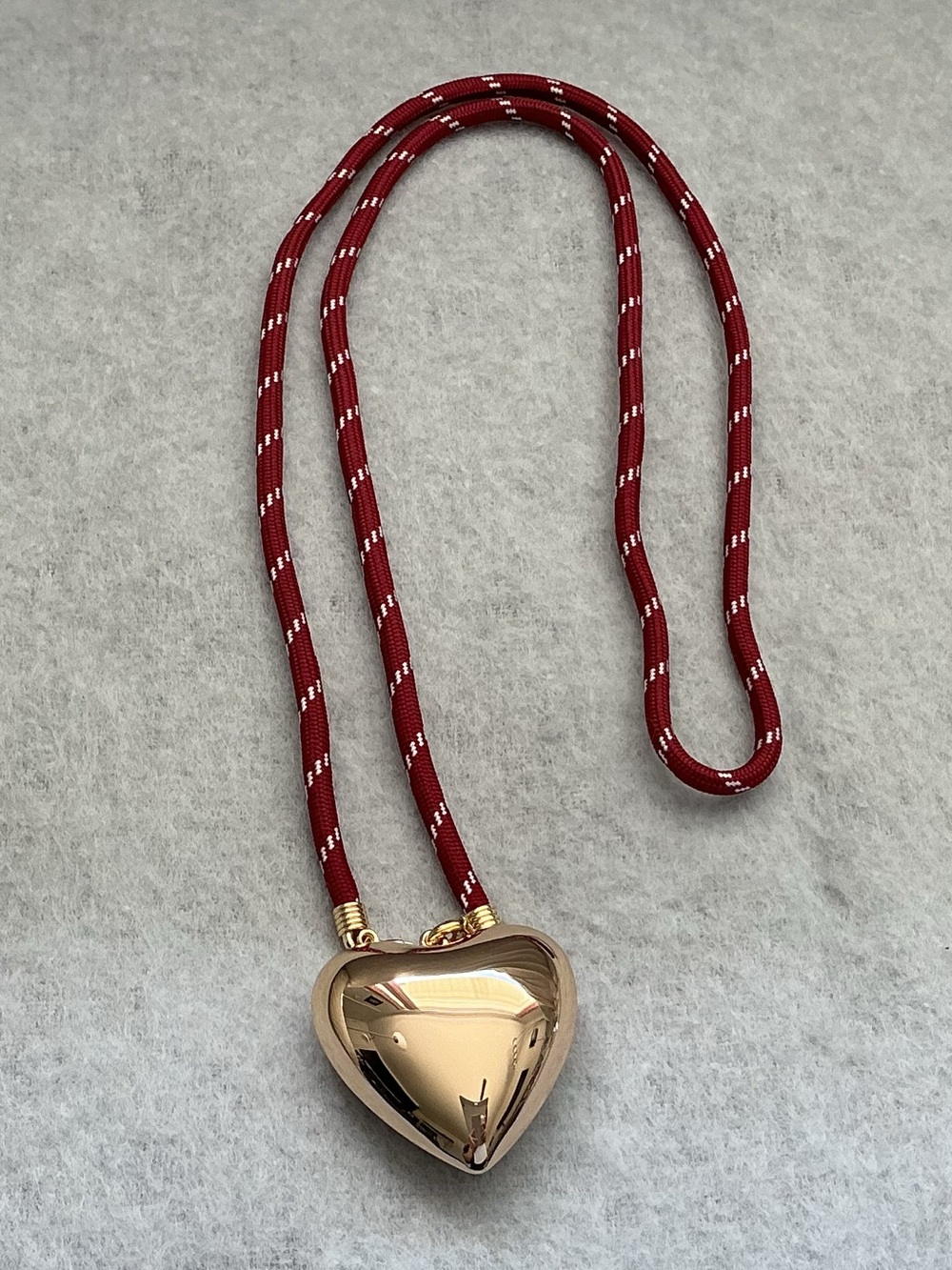 Roxanne Assoulin The Long Happy Cord Charm Necklace new